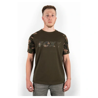 Afbeelding van Fox Camo/Khaki Chest Print T shirt XXL Vis