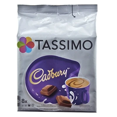 Afbeelding van Tassimo Cadbury Cacao Chocolade Capsule 8 T Discs/porties
