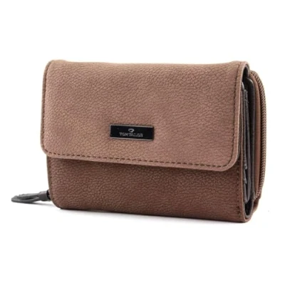 Afbeelding van TOM Tailor ELIN Portemonnee, Dames, Maat: One Size, Brown