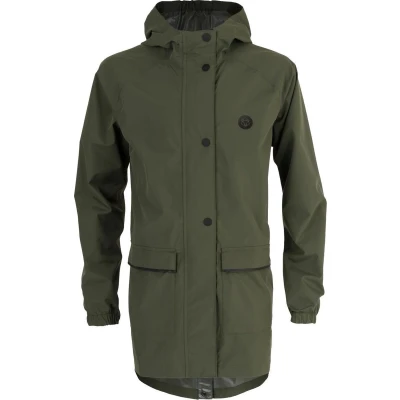 Afbeelding van Agu Go Kids Parka Essential Regenjas Junior Army Green 122 128 Groen Regenkleding &amp; Laarzen