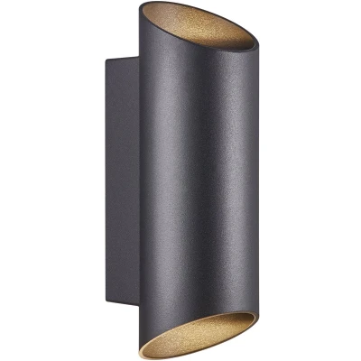 Afbeelding van Nordlux Nico Wandlamp Rond Zwart