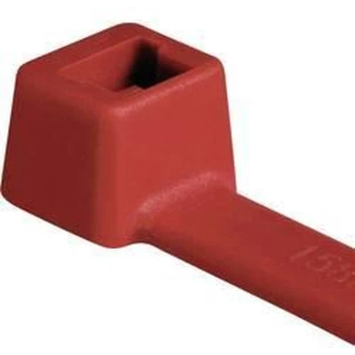 Afbeelding van HellermannTyton 116 08012 T80R N66 RD C1 Kabelbinder 210 mm 4.60 Rood 100 stuk(s)