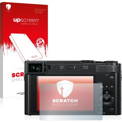 Afbeelding van upscreen Screenprotector voor Panasonic Lumix DC TZ202 / TZ202D Folie Beschermfolie transparant