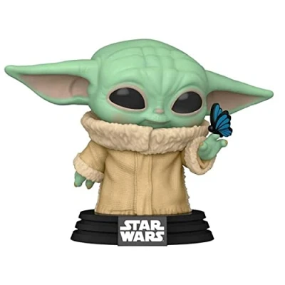 Afbeelding van Funko Pop! Star Wars: Grogu With Butterfly #468 GS Exclusive