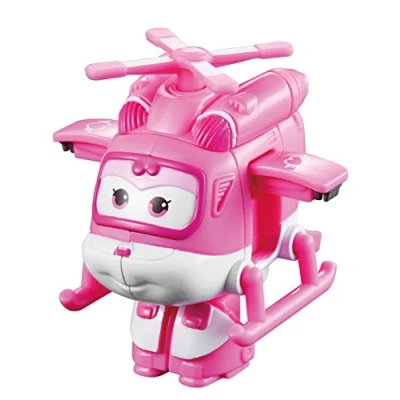 Afbeelding van Super Wings Speelfiguur Transform a bots! Dizzy 6 Cm Roze