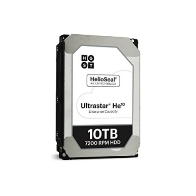 Afbeelding van HGST Ultrastar He10 10TB 10.000 GB seriële ATA III harde schijf (5 60 C 40 70 5/12)