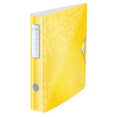 Image de LEITZ Classeur Active WOW, 180 degrés, 60 mm, jaune