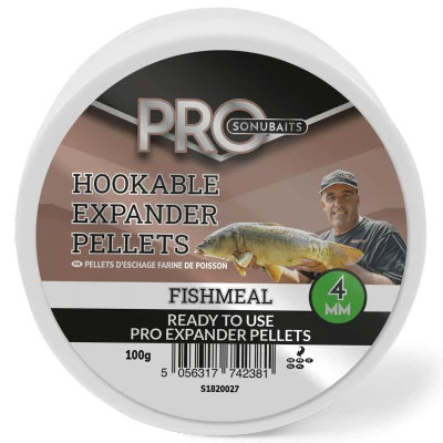Afbeelding van Sonubaits Pro Hookable Expander Pellets 6mm &amp; 8mm 4mm / Fishmeal