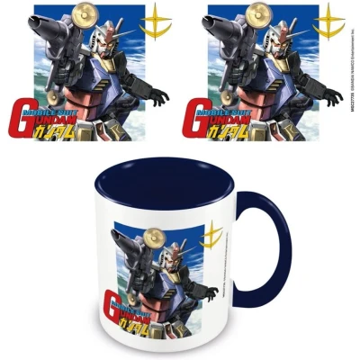 Afbeelding van Mobile Suit Gundam &quot;Taking Aim&quot; Blauwgekleurd Binnenwerk Mok 315ml