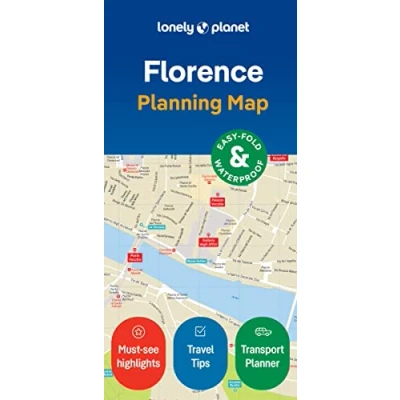 Afbeelding van Lonely Planet Florence City Map