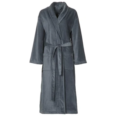 Afbeelding van Vossen Feeling Unisex Badjas Dark GREY, Maat: XL, grey