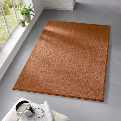 Afbeelding van Laagpolig Vloerkleed Bliss Terracotta 80x250 Cm
