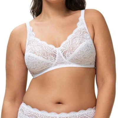 Afbeelding van Triumph Amourette Triangel BH, Dames, Maat: 95D, White