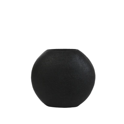 Afbeelding van Light &amp; Living Vaas RAYSKIN 40x14x36 Zwart