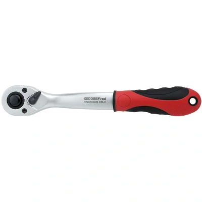 Image de GEDORE RED R60050009 cliquet commutable avec poignée 2C courbée 1/2&quot; 255 mm 3300411