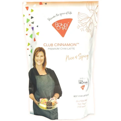 Afbeelding van Bondi Chai Latte Club Cinnamon 1000gr.