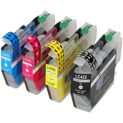 Afbeelding van Huismerk Brother LC 422VAL Inktcartridge 4 kleuren Voordeelbundel