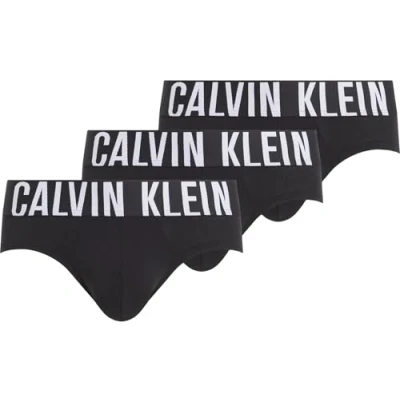 Image de Calvin Klein Hip Briefs Homme, Noir (Black, Black, Black), S