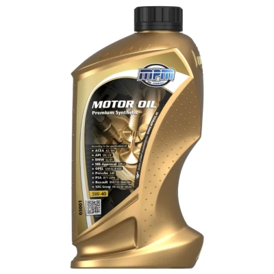 Afbeelding van Mpm Premium Synthetic 5W 40 1L Motorolie 05001 VOLKSWAGEN: Golf 7, 5, Polo IV Hatchback, BMW: 3 Saloon, Touring, 1 Hatchback