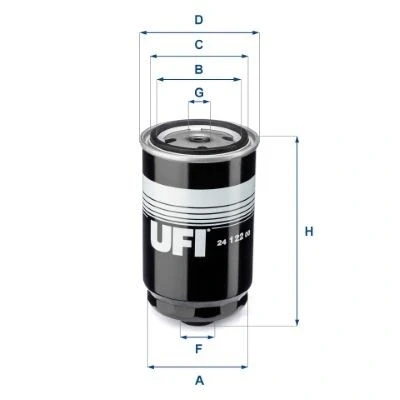Afbeelding van UFI 25.088.00 Oliefilter Filter insert CHEVROLET: Cruze Estate, Orlando, Saloon, OPEL: Antara