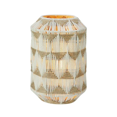 Afbeelding van Tafellamp Ano, hoogte 35 cm, textiel, beige/bruin