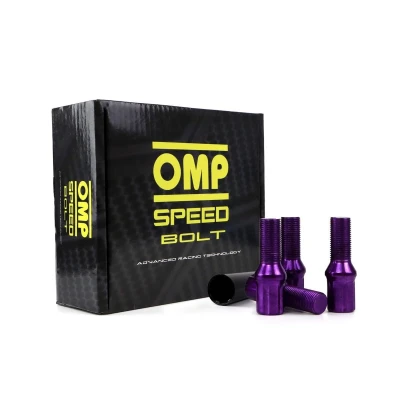 Afbeelding van Set Bouten OMP 27 mm Paars 20 uds M12 x 1,50