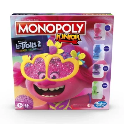 Image de Monopoly Junior Trolls Hasbro Gaming
