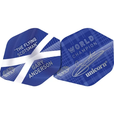 Afbeelding van Unicorn Ultra Fly 75 Gary Anderson Wereldkampioen Spookvluchten