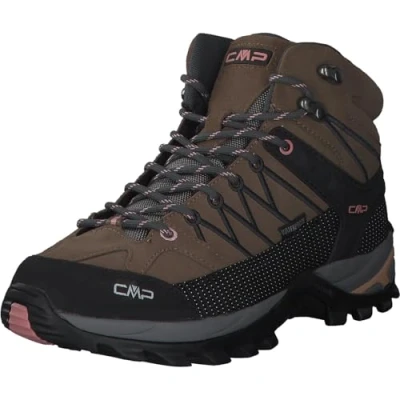 Afbeelding van CMP Rigel MID Trekking Outdoorschoenen, Dames, Maat: 36, Cenere Leer en textiel