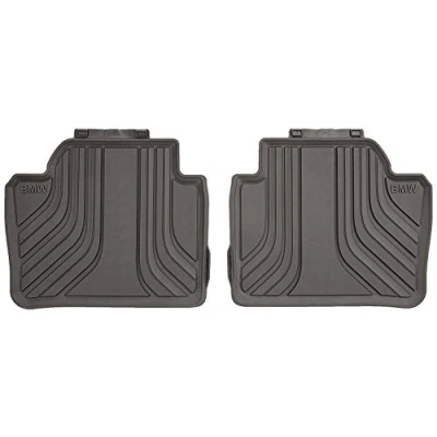 Afbeelding van BMW Set van 3 antraciet rubberen vloermatten voor F30 F31 M3 F80 4 F36