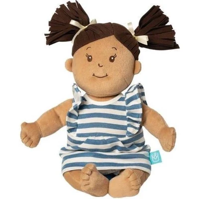 Afbeelding van Manhattan Toy Knuffel Baby Stella Junior 38 Cm Pluche Beige
