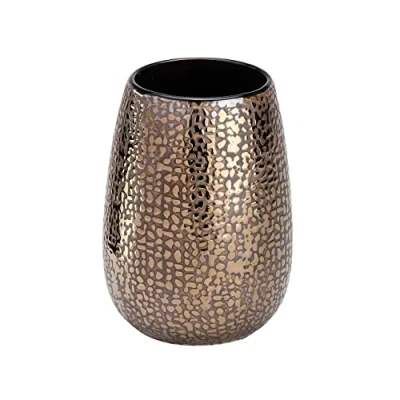 Afbeelding van WENKO Marrakesh beker keramiek tandenborstelhouder voor tandenborstel en tandpasta, keramiek, 8,3 x 11,4 cm, bruin