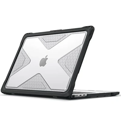 Afbeelding van FINTIE hoes compatibel met MacBook Air 13,6 inch (2024/2022) M3/M2 chip, robuuste en harde TPU bumper voor model A3113 A2681, transparant