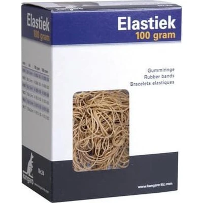 Afbeelding van Kangaro K 5009 100 Elastiek Nr. 20 90X1,5Mm 100Gr Naturel