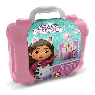 Afbeelding van Overige Merken Gabbys Doll House Kleurkoffer