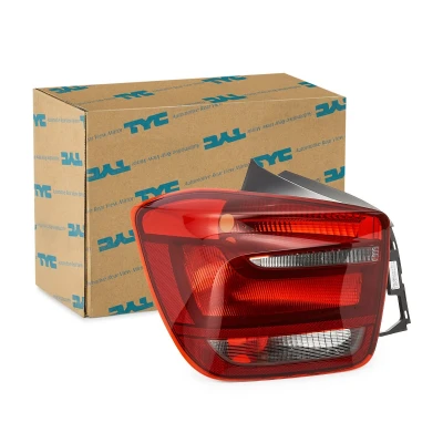 Afbeelding van TYC 11 12244 01 2 Achterlicht Links Zonder lamphouder BMW: 1 Hatchback