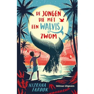Afbeelding van De jongen die met een walvis zwom