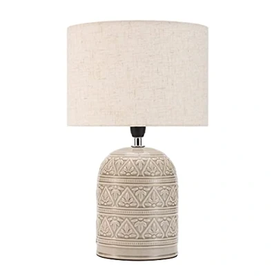 Afbeelding van Pauleen Tender Pearl 48223 Handgemaakte tafellamp E14 stof en keramiek max. 20 W beige