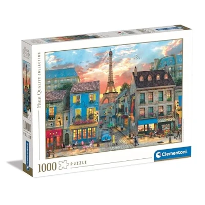 Afbeelding van Puzzel Clementoni Rues de Paris 1000 Onderdelen