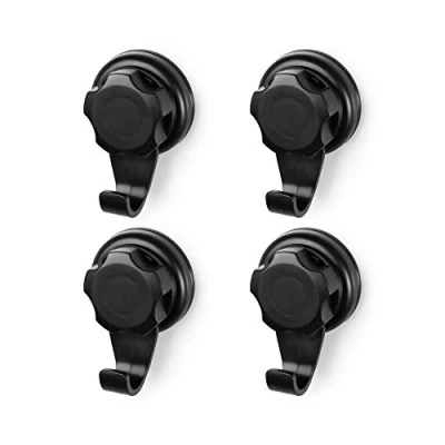 Afbeelding van Compactor Muurhaken Bestlock 8 Cm Rvs Zwart 4 Stuks