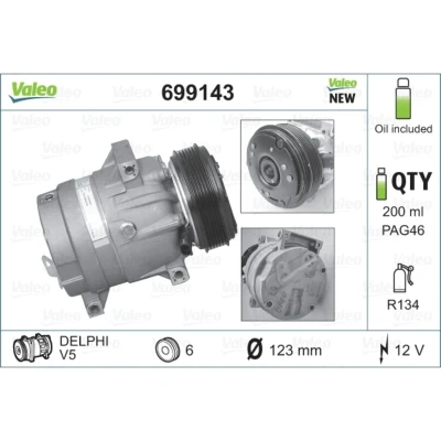Afbeelding van Valeo Airco compressor 699143