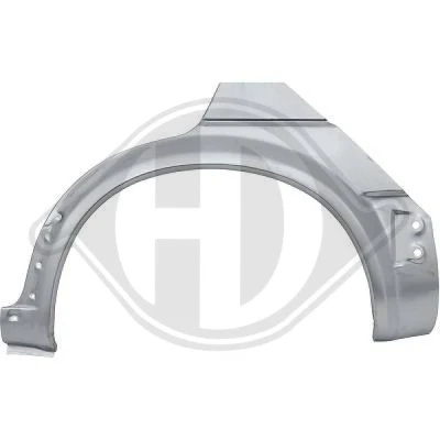 Afbeelding van DIEDERICHS 9450131 Spatbordverbreders Links achter VOLKSWAGEN: GOLF 2, Jetta 2