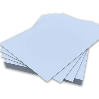 Afbeelding van lichtblauw gekleurd papier, A4, 80 g/m², dubbelzijdig, kopieerpapier, Origami Flyers, tekening, school, kantoor, afdrukken 210 mm x 297 (A4 500 vellen)
