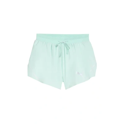 Afbeelding van Puma Raceday Ultraweave 3&quot; Split Korte broeken, Dames, Maat: Medium, Mint melt