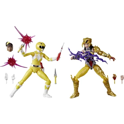 Afbeelding van Power Rangers Lightning Collection Yellow Ranger Vs. Scorpina 15cm