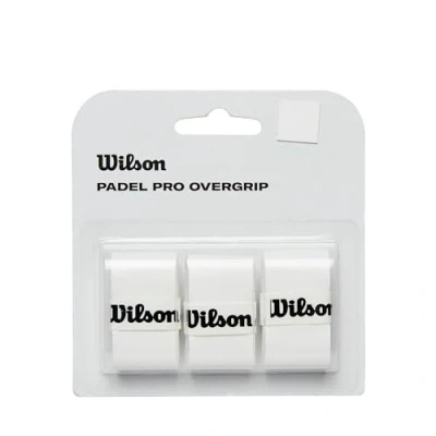 Afbeelding van Wilson Pro OVERGRIP Padel Grip uniseks, wit, 3 stuks