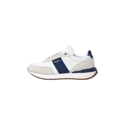 Afbeelding van Pepe Jeans Sneakers laag, Heren, Maat: 40, White Leer en textiel