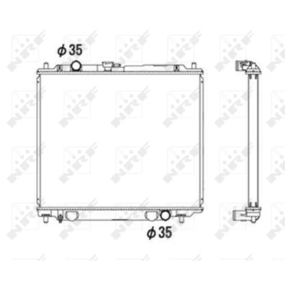 Afbeelding van Radiateur NRF 52108