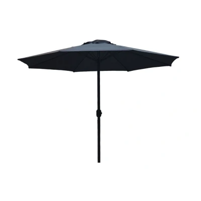 Afbeelding van Parasol Luxe 8 ribs 300cm antraciet