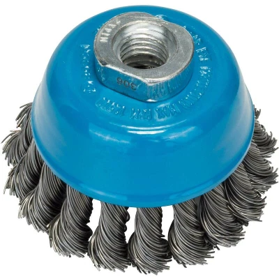 Afbeelding van Bosch Accessories 2609256503 Komborstel voor haakse en rechte schuurmachine geribbelde draad, vermessingd, 75 mm 1 stuk(s)